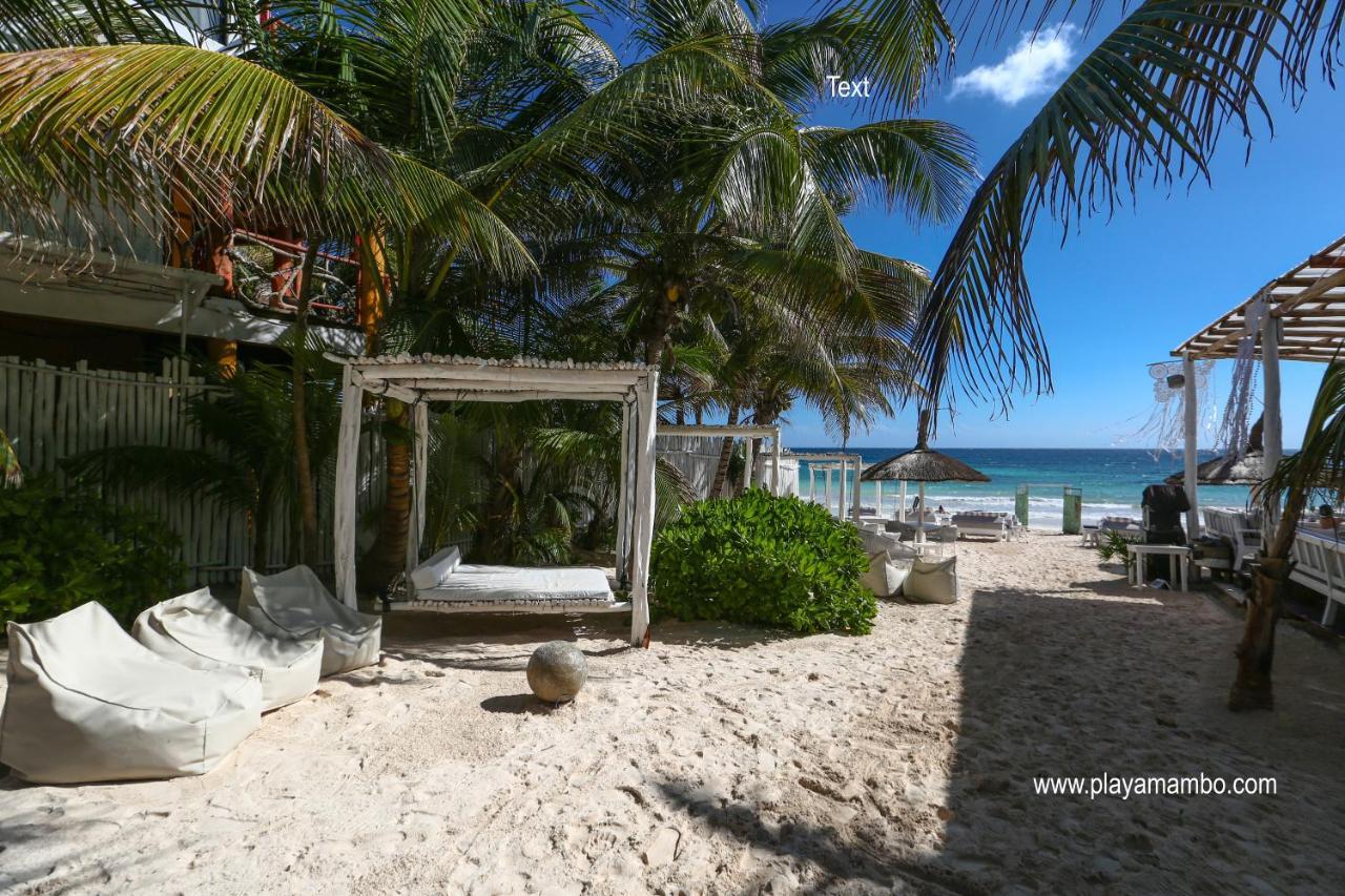 Hotel Playa Mambo Eco Cabanas Tulum Exterior foto