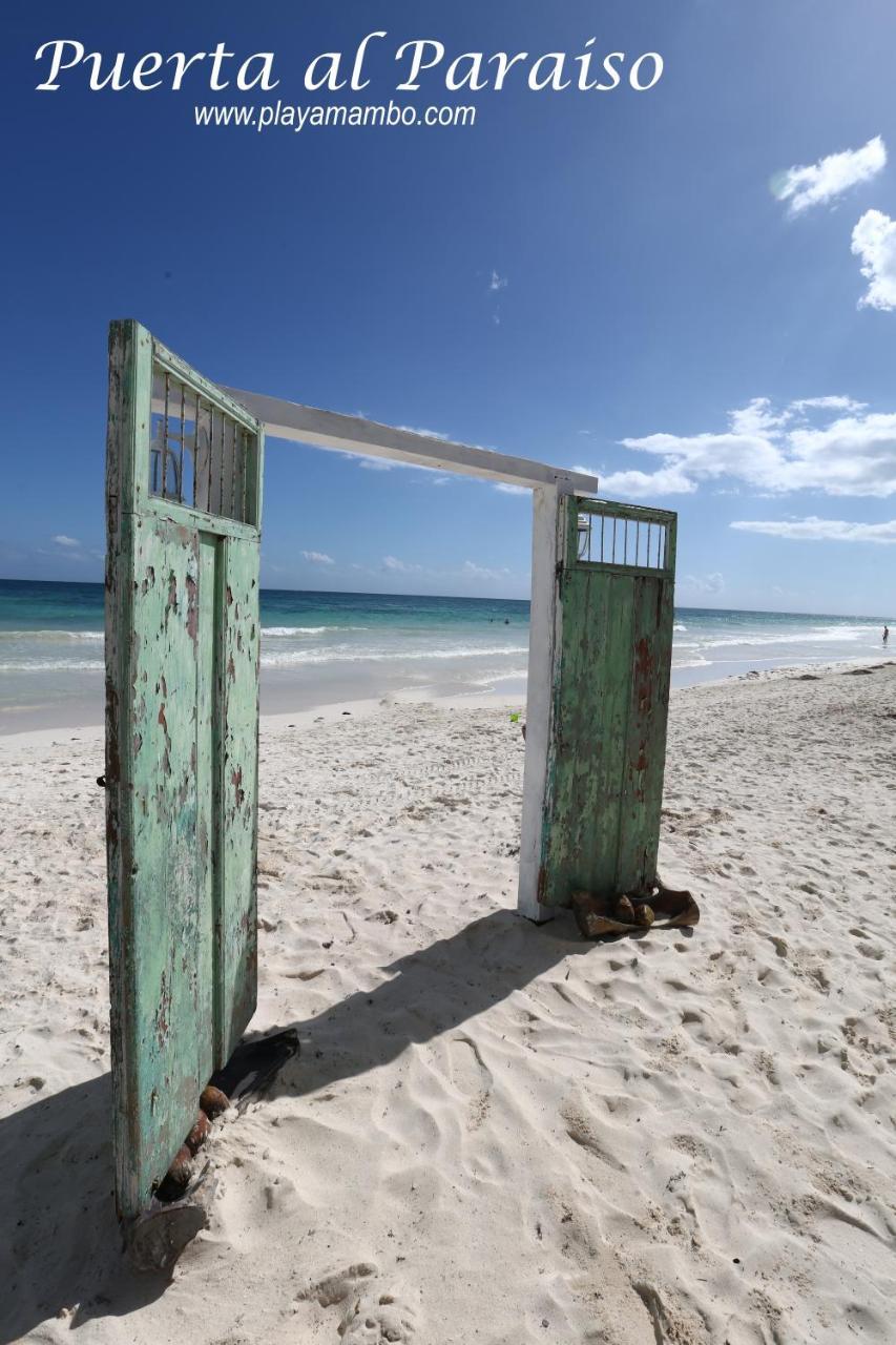 Hotel Playa Mambo Eco Cabanas Tulum Exterior foto