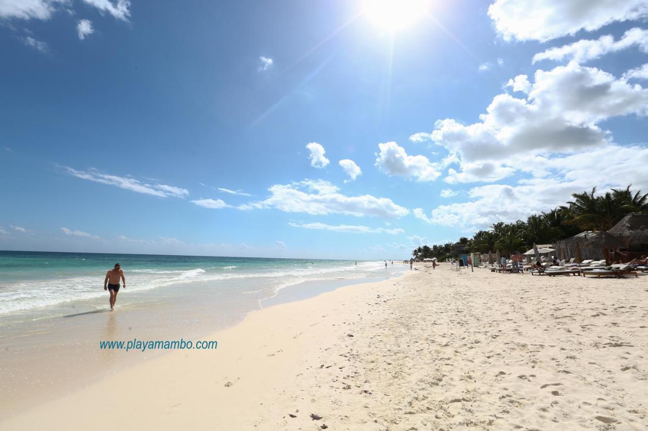 Hotel Playa Mambo Eco Cabanas Tulum Exterior foto