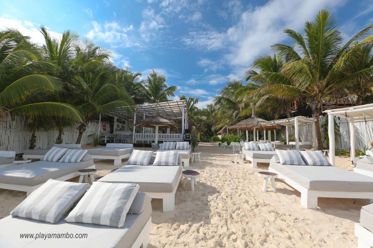 Hotel Playa Mambo Eco Cabanas Tulum Exterior foto