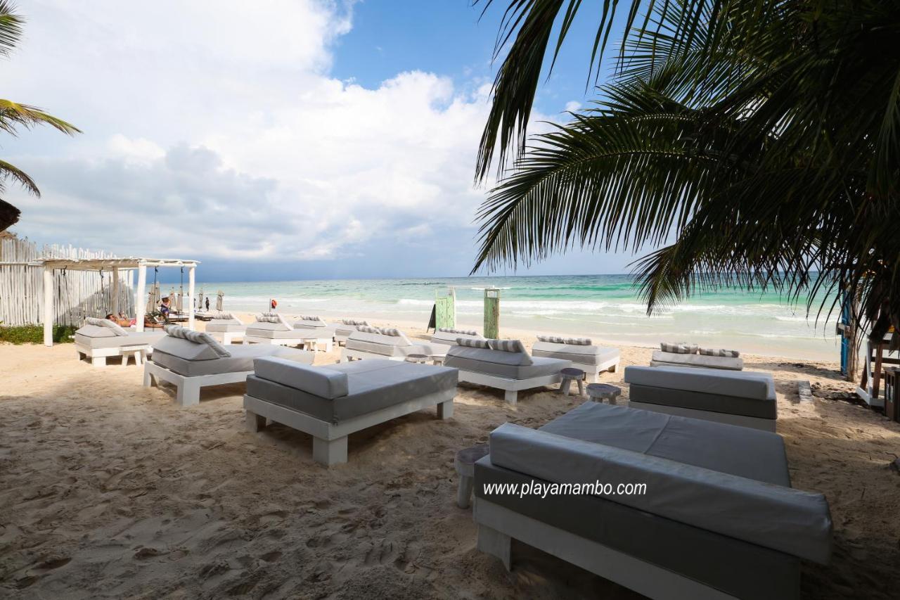 Hotel Playa Mambo Eco Cabanas Tulum Exterior foto